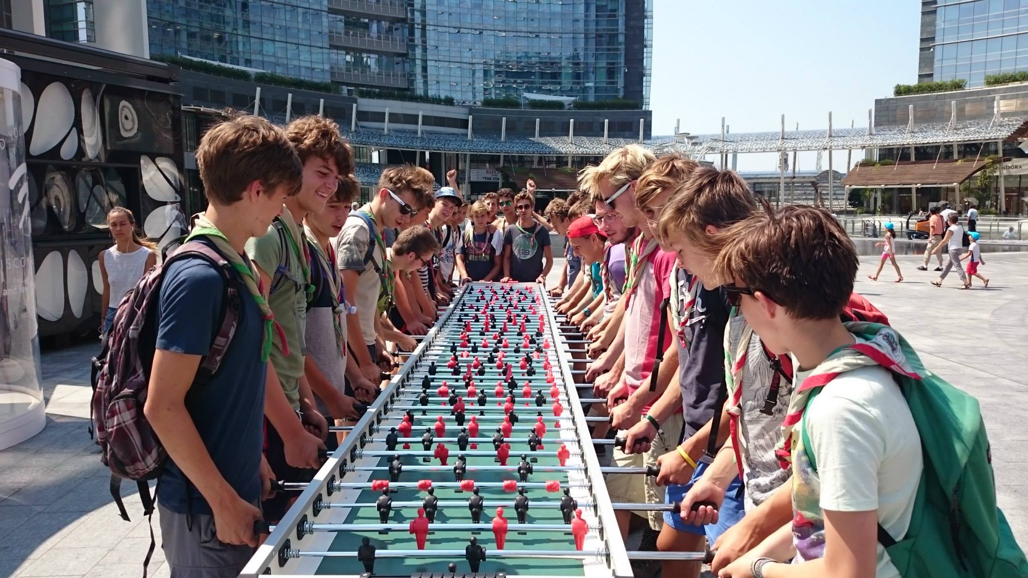Sint-Martinus den XIIde - Internationaal kamp 2015 Kandersteg + Milaan